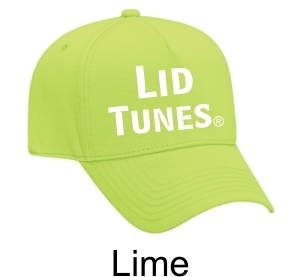 Lid Tunes Lime Hat